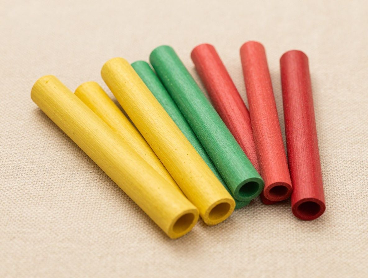 Cuencos con especias y hierbas aromáticas naturales en tonos amarillos, verdes y rojos sobre una superficie de lino texturado